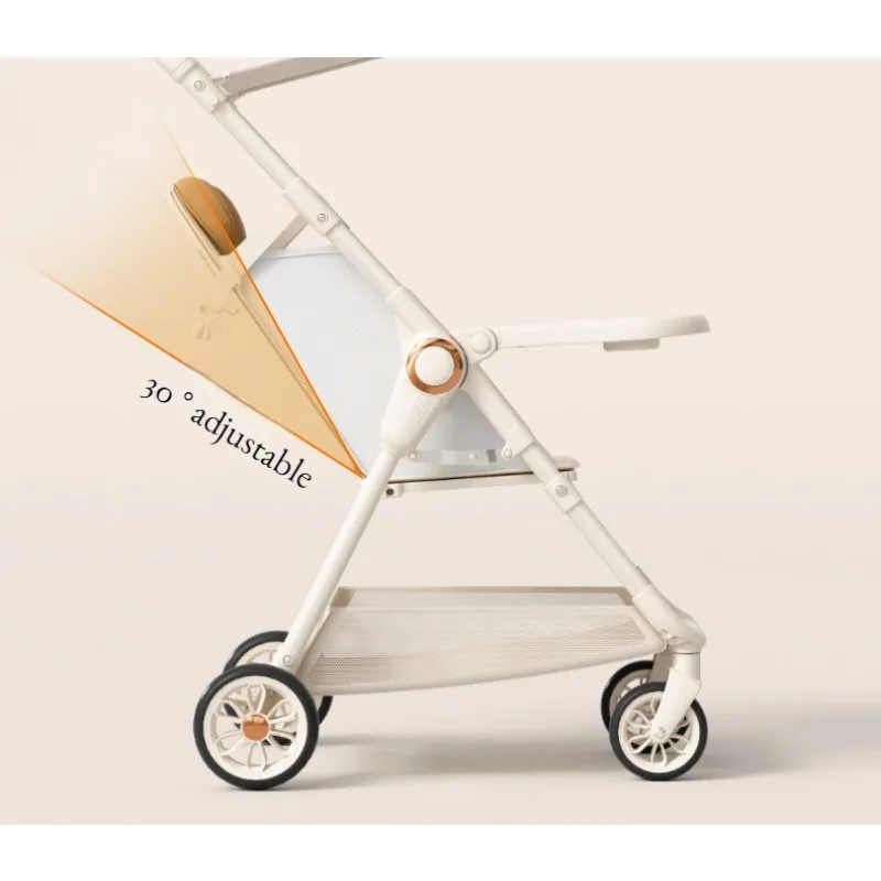 Foldable Strollers,Compact Lightweight Travel Carriage For Infants&Young Children,Newborn Pram,Baby Walking Artifact Trolley