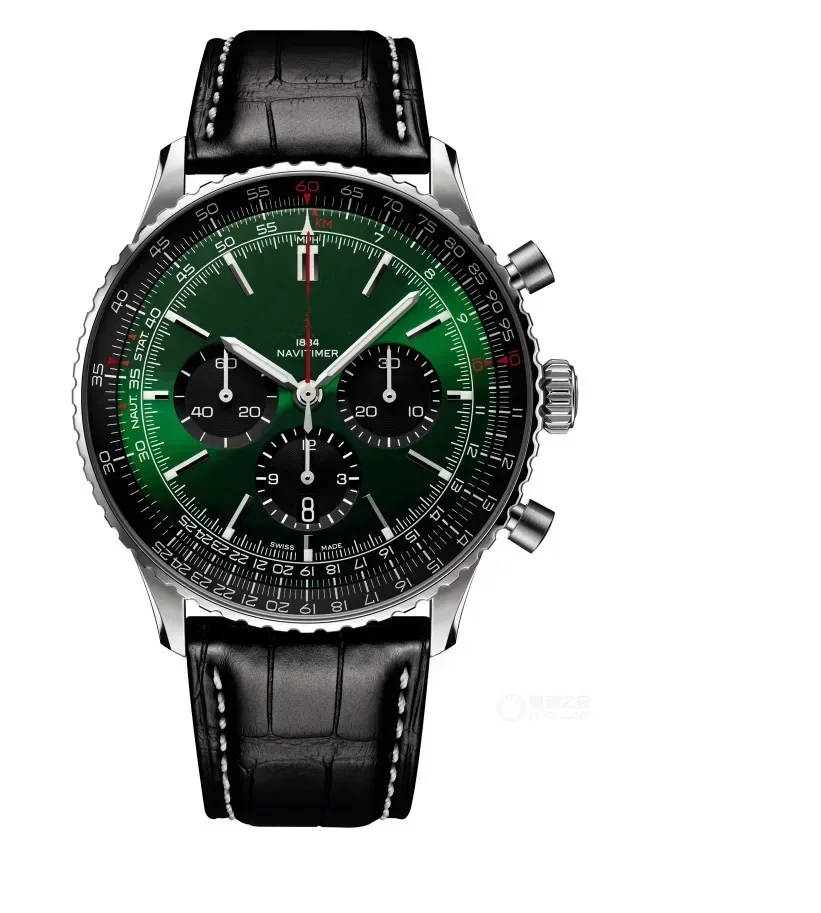 2025 العلامة التجارية الأصلية للرجال الساعات الكلاسيكية متعددة الوظائف الفولاذ المقاوم للصدأ التاريخ التلقائي ساعة الأعمال ساعة كوارتز بكرونوغراف