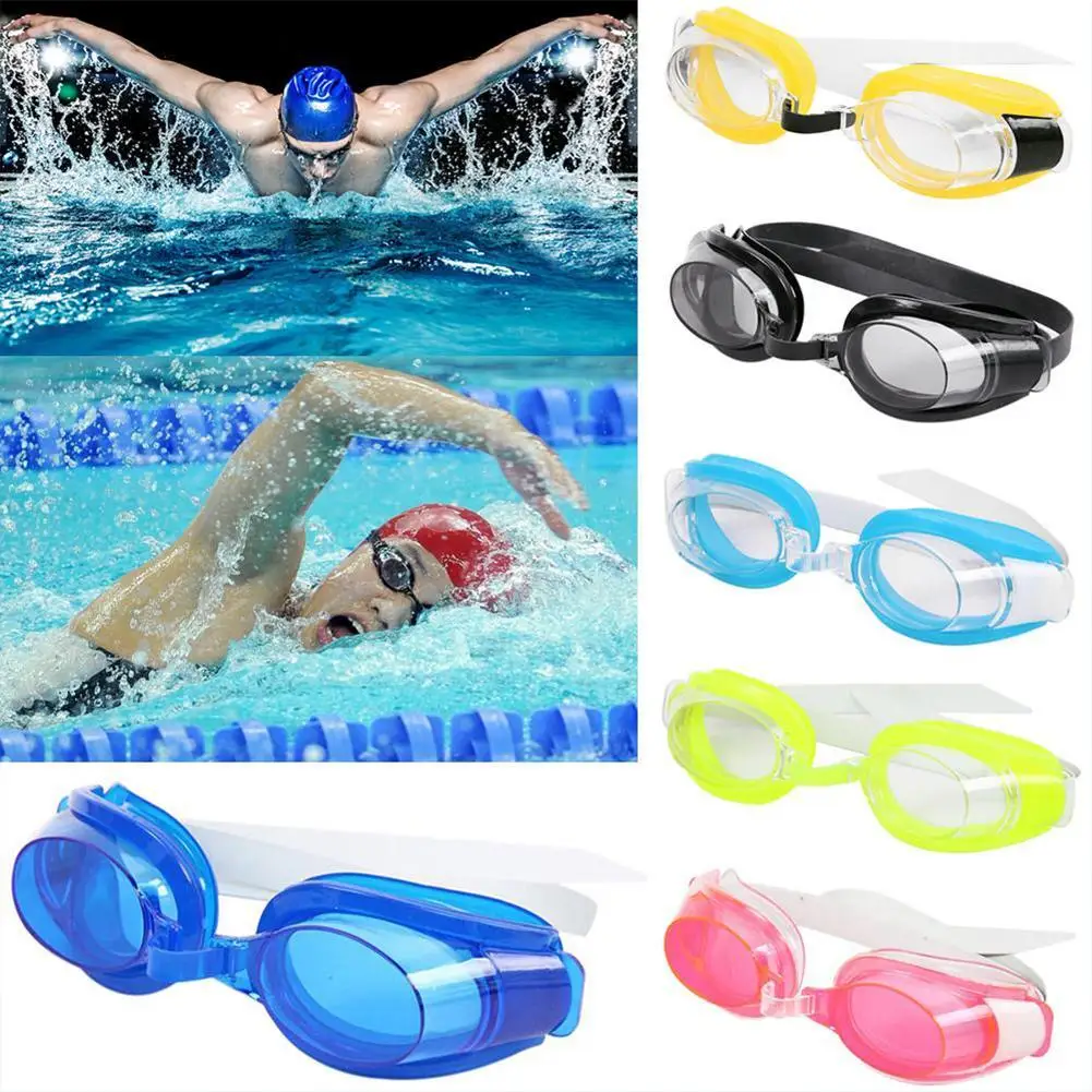 Waterproof Anti Fog Swimming Goggles UV Professional Colored Lenses Men Women Eyewear Swimming Glasses Eyewear Gafas Nata