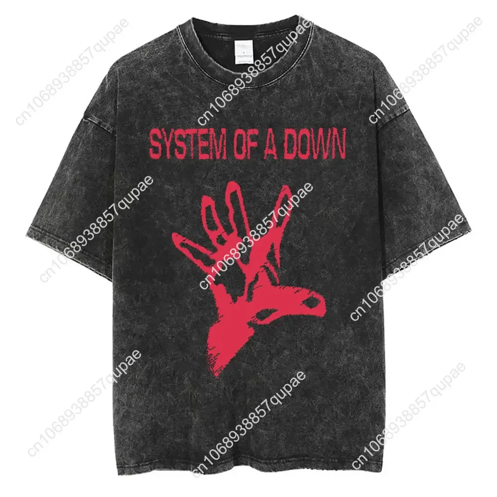 This Is Serj Tankian Funny Meme T Shirt Washed Vintage System of A Down Tshirt Men Women Rock Alternative Metal Music T-shirts
