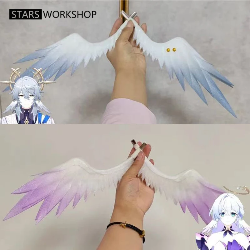 Game Honkai Star Rail Latest Sunday Cosplay Robin Cosplay Wing Headdress COS Prop For Halloween Carnival Party