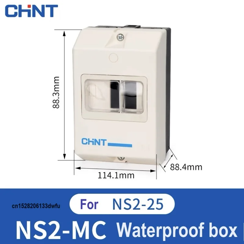 CHINT NS2-25 Motor Protection Circuit Breaker Waterproof Box NS2-MC NS2-MC01