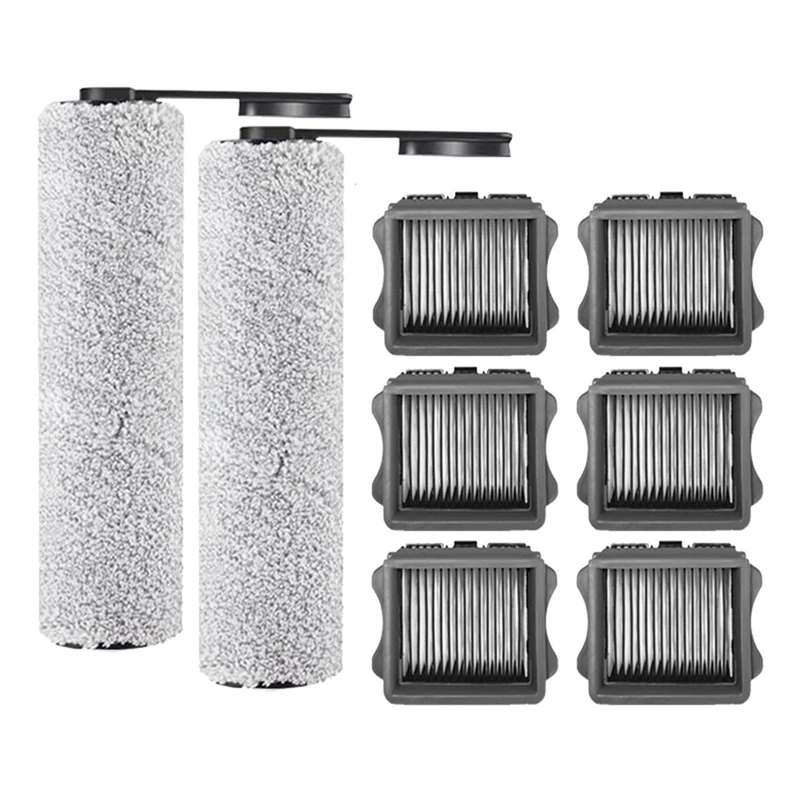 

For Tineco Floor ONE S5 Cordless Wet Dry Vacuum Cleaner Set Replacement Brush Roller And Vacuum HEPA Filter Accessories