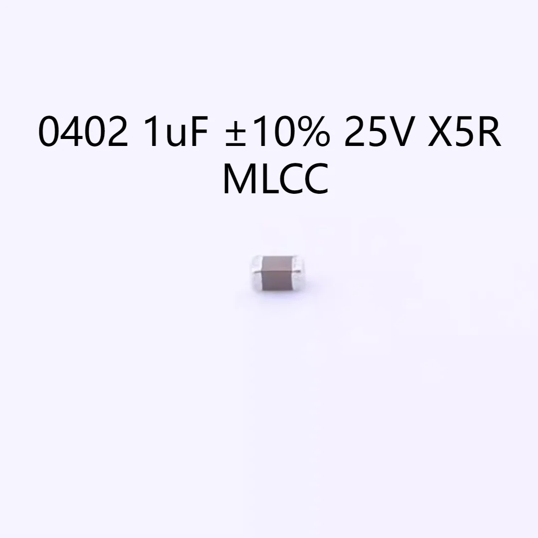 10000PCS/LOT C1005X5R1E105KT000E Capacitor 0402 1uF ±10% 25V X5R MLCC