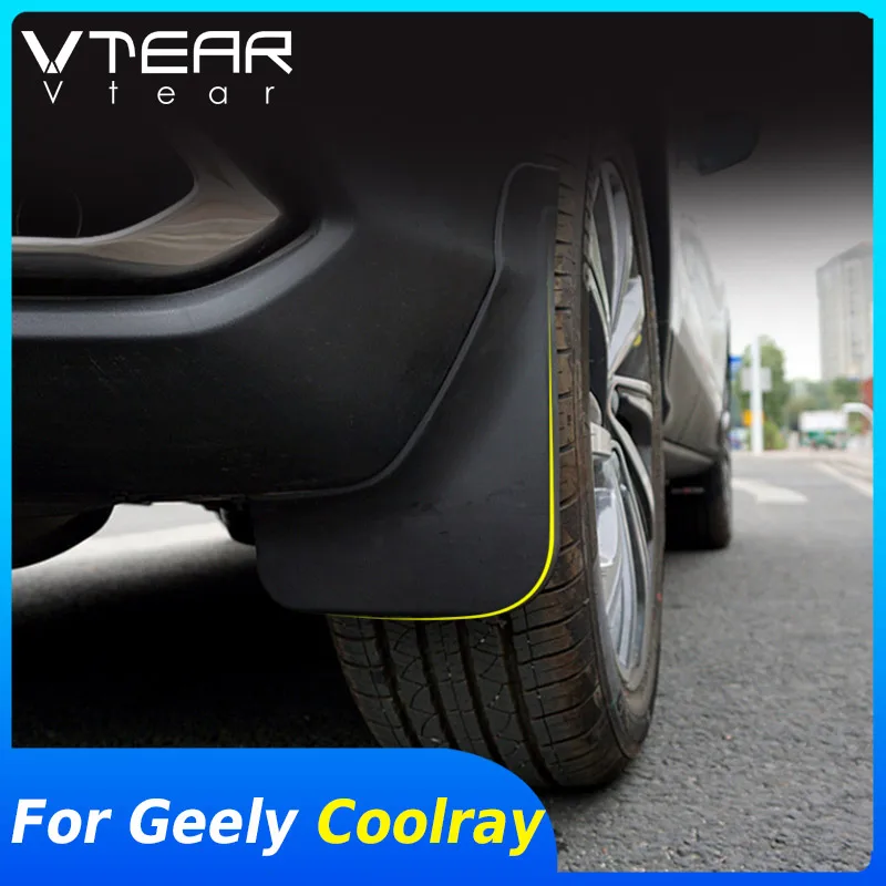 

Vtear For Geely Coolray SX11 fender flares mud flaps cover trim Mouldings decoration car exterior frame styling accessories part