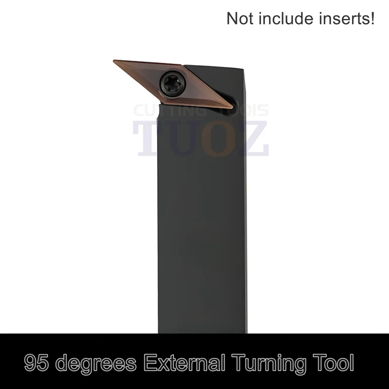 TUOZ SVUBR SVUBL SVUCR SVUCL 95 degrees External Turning Tool 1616 2020 2525 Cnc Holder Lathe Cutter Shank VCMT VBMT Inserts