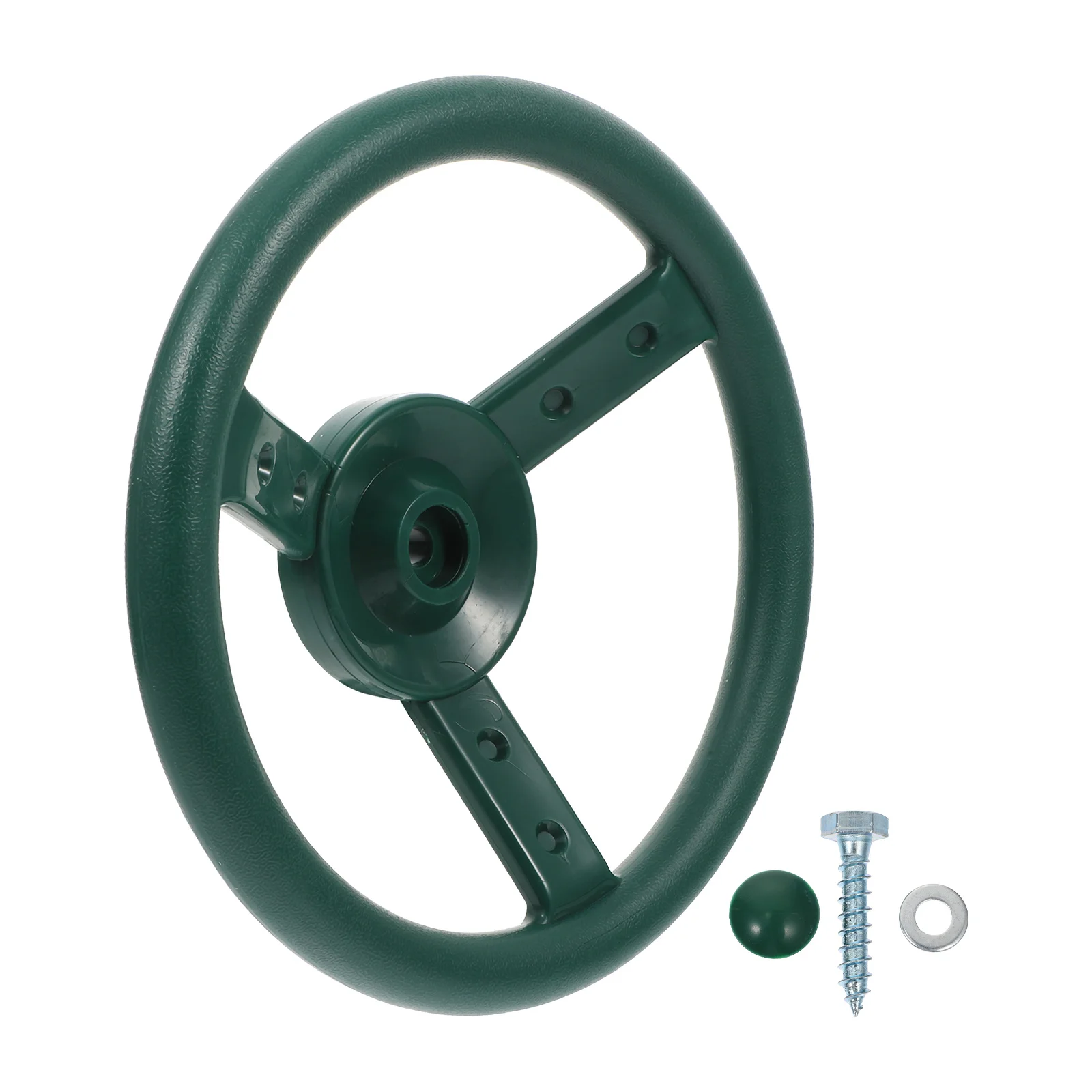 Plastic Small Steering Wheel Large Round Swing Disc Premium Material Recreation Swing Plate Outdoor Playground Seat Accessory