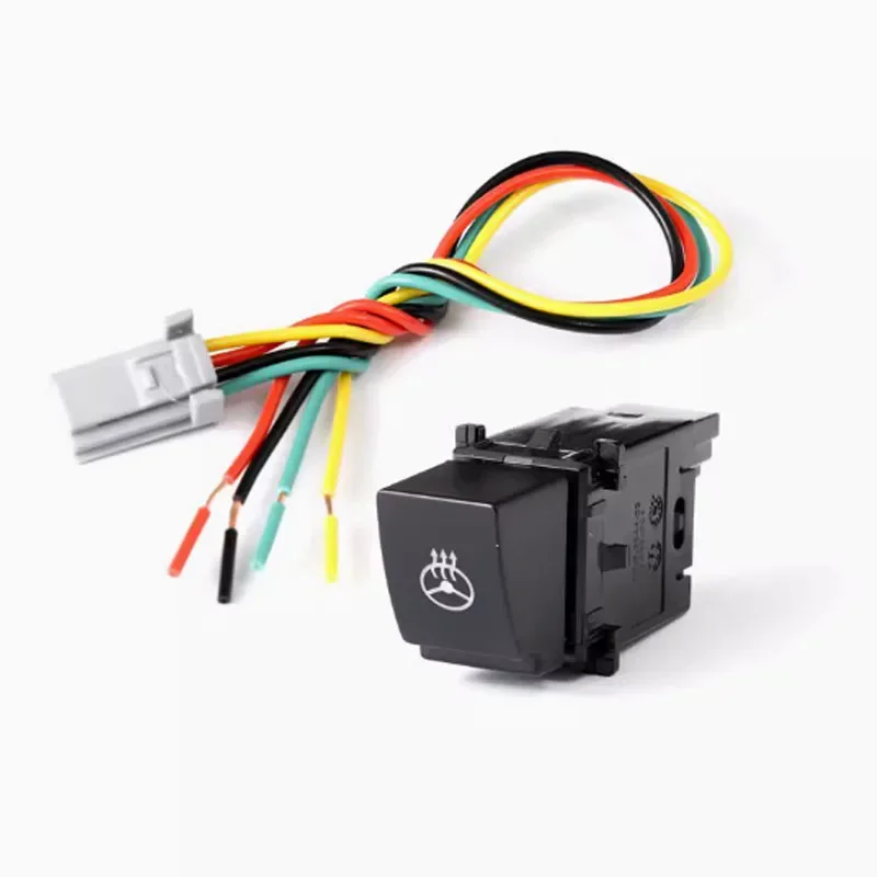 For Subaru Forester 2019 To 2024 All In One Bottom Switch Button 1PC With Wire For DRL LED Power Front Fog Steering Wheel Heat