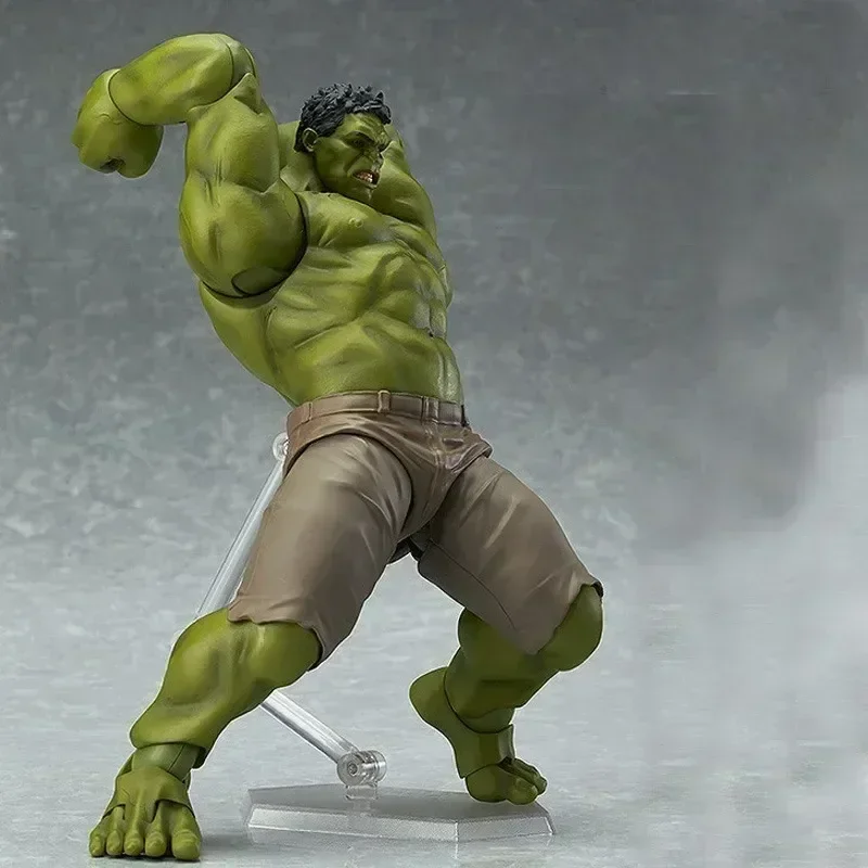 Marvel Avengers Alliance 2 Figma Hulk Ancestor Model  Joint Movable Handmade Ornaments Collectible Model Children Festival Gift