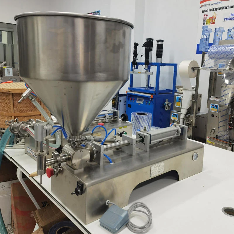 Máquina de Llenado Pequeña PBOBP, Equipo de Llenado Neumático Automático para Salsas, Ketchup y Aderezos