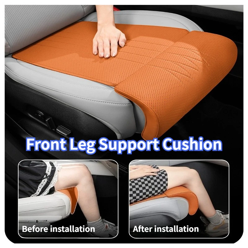 

Car Seat Cover with Leg Extender Support Cushion Legrest Breathable Car Seat Cushion Rest Universal for Tesla Model 3 Y S X 2025