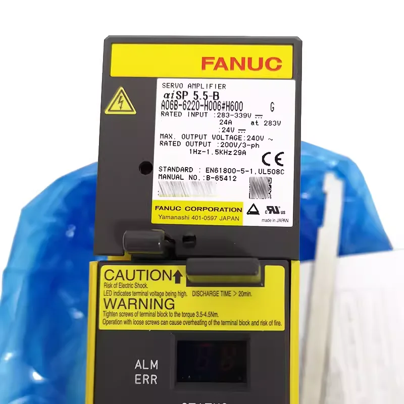 

A06B-6220-H006 Новый сервопривод Fanuc в наличии, быстрая доставка