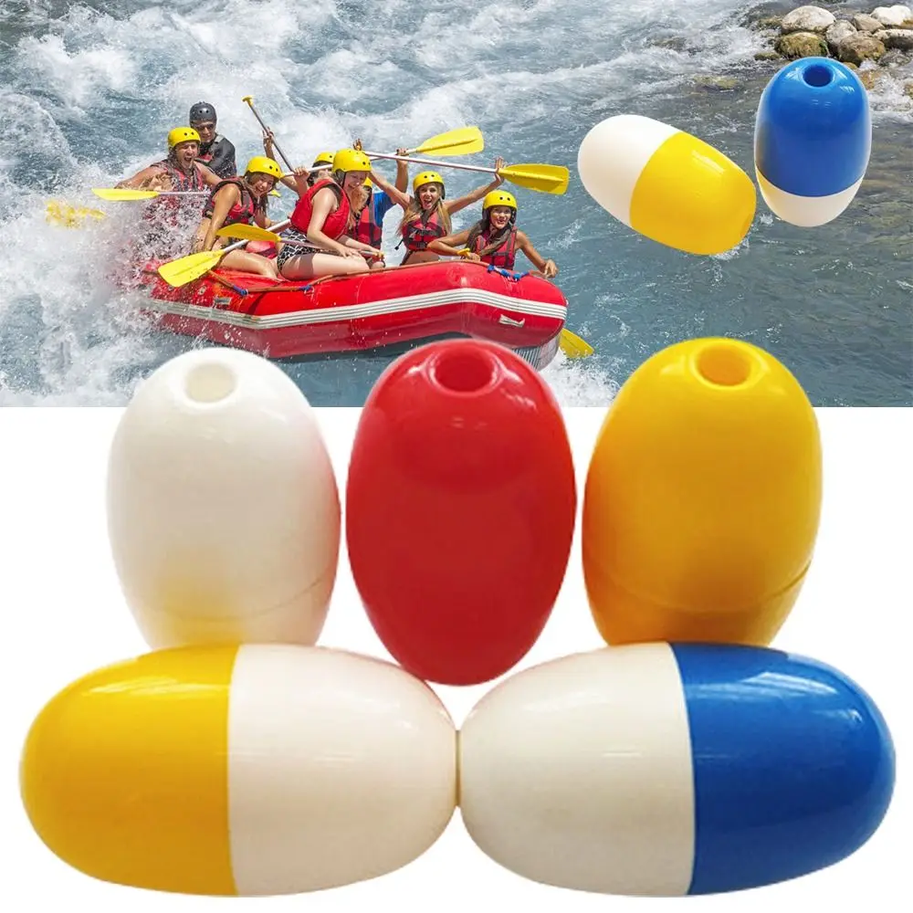 1/2/5pcs Random Color Anchor Rope Parts Boat Anchor Canoe Mark Ball Floating Markers PP Float Balls Fishing Positioning Ball