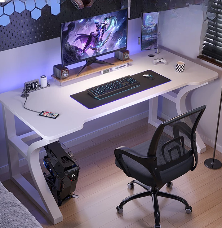 

Computer desktop table, home desk, writing desk, office desk, game, e-sports table and chair combination