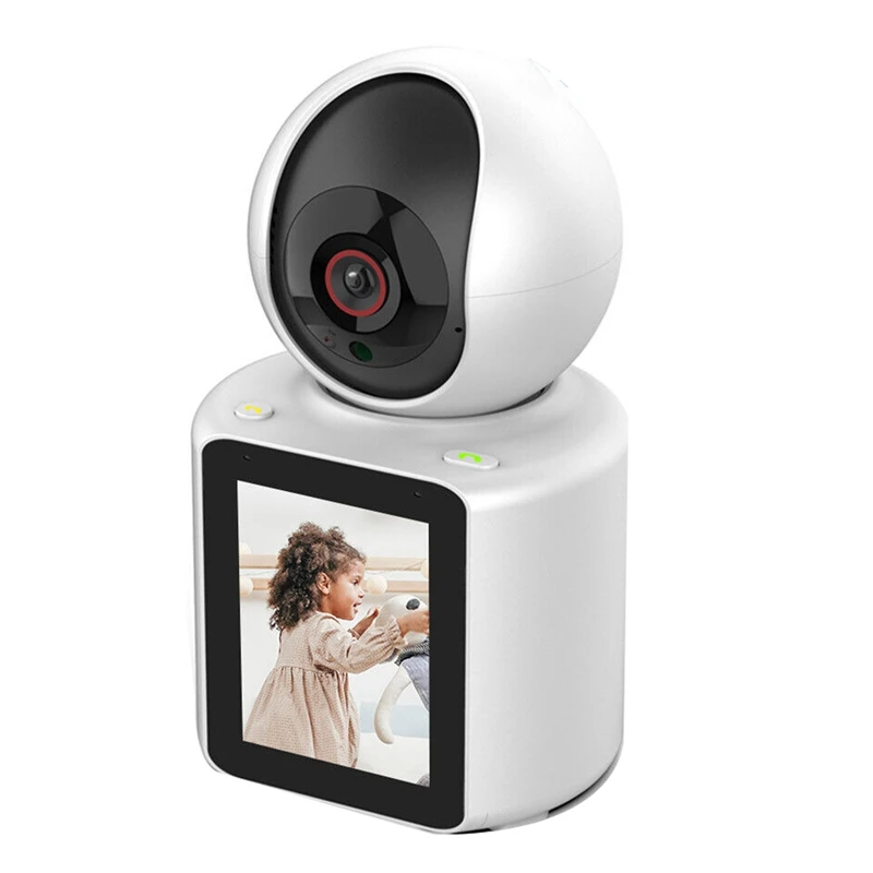 Video Call Camera Intelligent Wifi Camera 1080P One Click Call IP Camera IPS Screen FHD 1Set