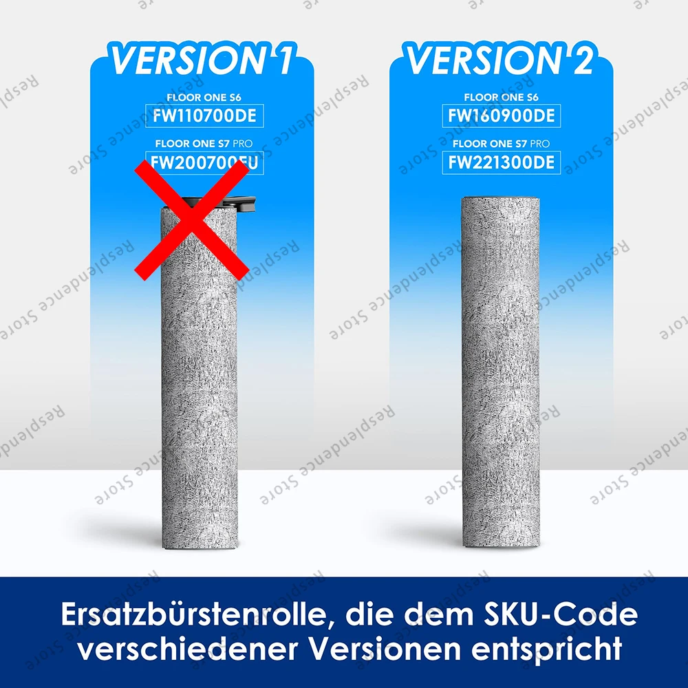 Do Tineco Floor One S6 \\ S7 Pro wersja 2 S6 Plus części zdejmowana szczotka rolkowa filtr HEPA akcesoria do odkurzaczy