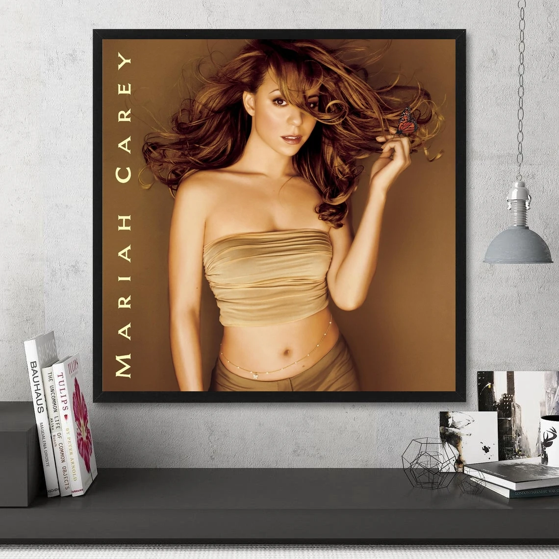 Mariah Carey Butterfly Music Album Poster Canvas Art Print Home Decor Wall Painting ( No Frame )