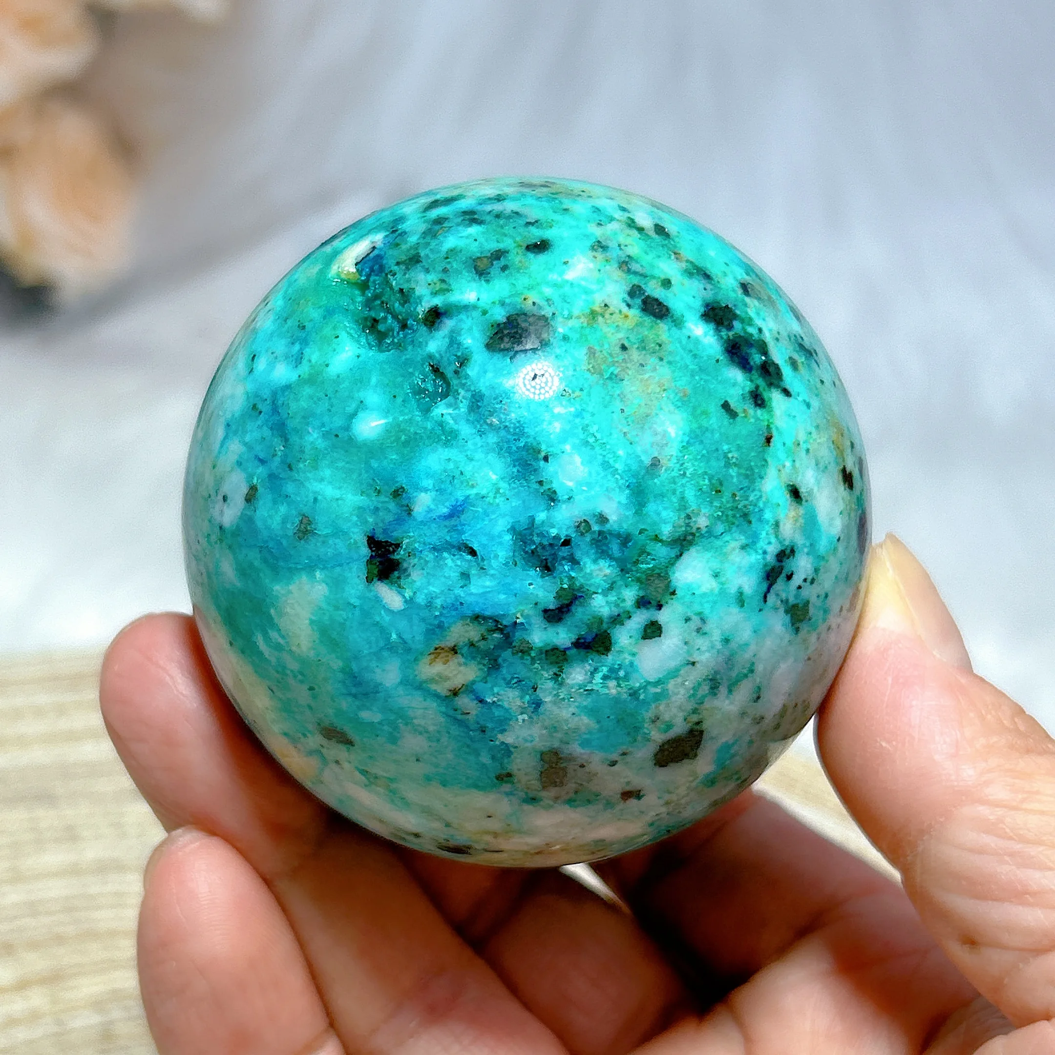 Natural Crystals Phoenix With Black Tourmaline Sphere Ball Geode Druzy Mineral Home Decorations Stone Gemstones Room Decor Ore