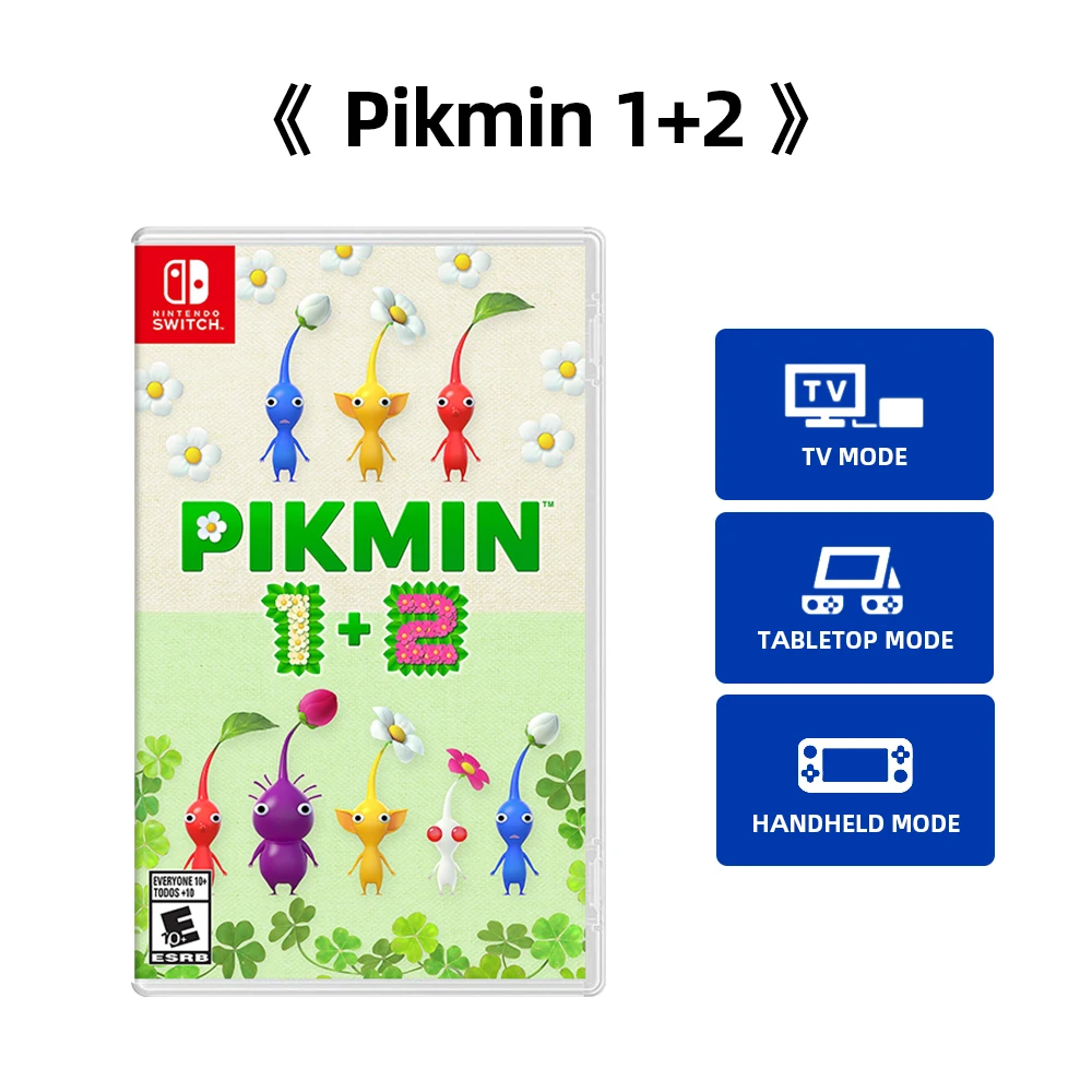 Игровые предложения для Nintendo Switch-Pikmin 1 + 2 - 100% Оригинальный игровой картридж, физическая карта для Nintendo Switch Oled Lite