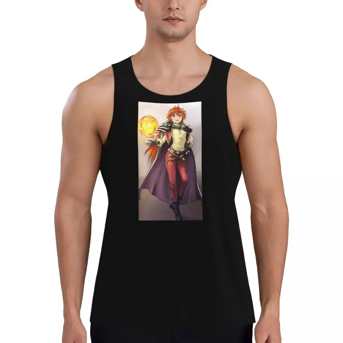 Camiseta Deportiva Sin Mangas de Secado Rápido Lina Inverse (1) para Gimnasio, Culturismo, Transpirable
