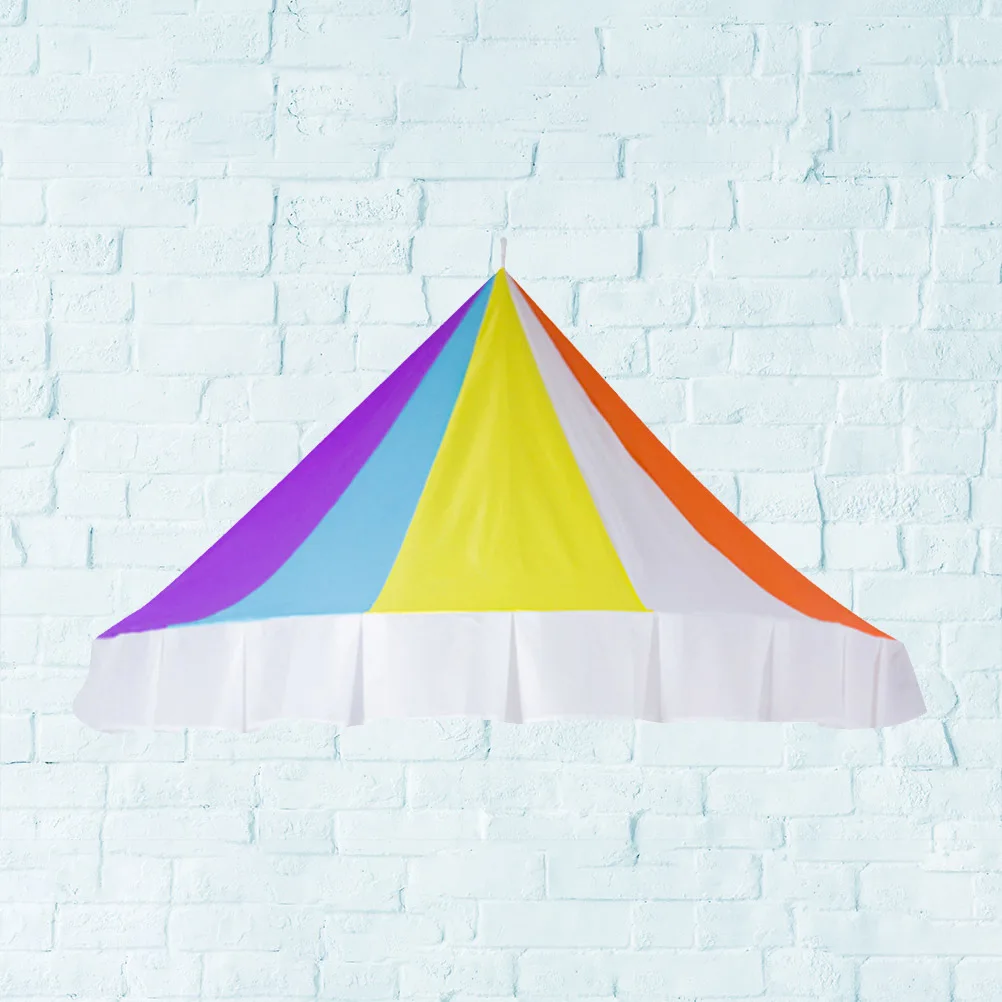 

Children Reading Tent 1.5 Meter Rainbow Canopy For Girls Bed Lightweight Play Hideout Nap Tent Fairy Net Bedroom