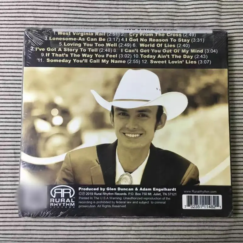 CD Joe Hott – West Virginia Rail, Ritmo Rural 2019, Bluegrass/Pófico do Campo, 11 Pistas, Lançado em 2019 Via Registros de Ritmo Rural