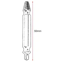 Steel Broken Screws Extractor Double Side Damaged Bolt Remover Easy Out Set Drill Bits Guide Set Profession 4pcs/set