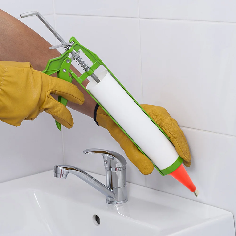 

1 set 9-Piece Caulking Set Caulk Finisher Tool Reusable Stainless Steel Silicone Tips for Home Kitchen Bathroom Repair Tools
