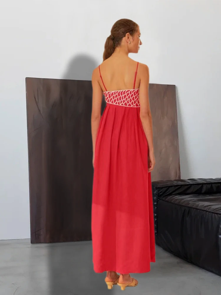 2025 ชุดสตรีฤดูร้อน 3DปลาจีบSlip Dressesหญิงใหม่Elegant Casualอินเทรนด์สุภาพสตรีเสื้อผ้าสบายๆA-Line Dress