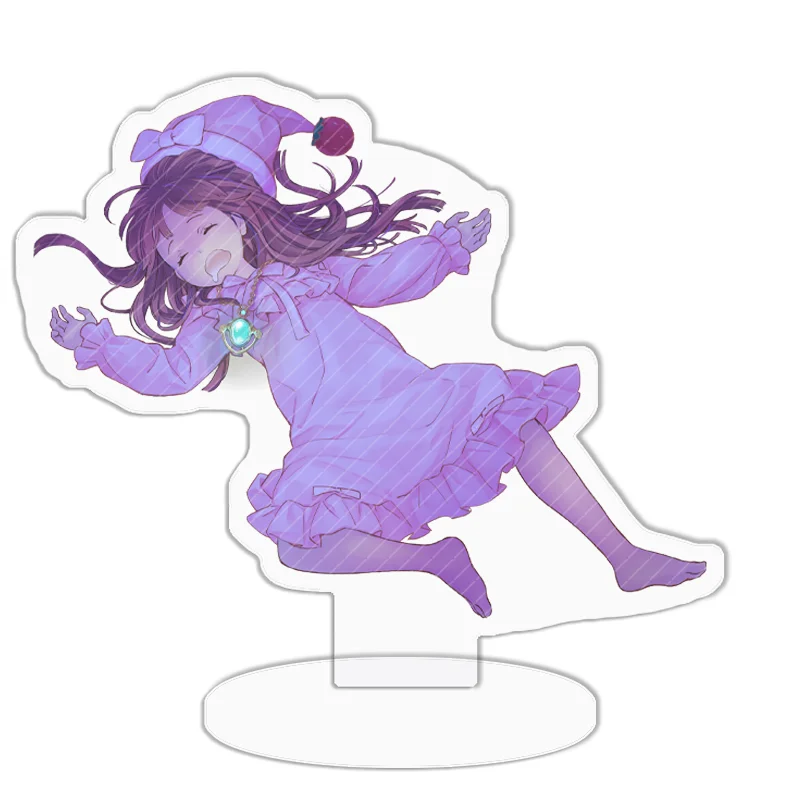 Anime jogo fãs presente ornamentos de mesa yugioh acrílico sinal de pé mágico escuro menina labrado ki-sikil ornamento decoração brinquedo