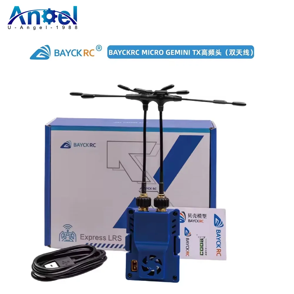 BAYCK 900 2400 デュアルバンド 1W マイクロ ジェミニ TX ExpressLRS / BAYCK 900 2400 デュアルバンド 1W ナノ ジェミニ TX ExpressLRS 送信機