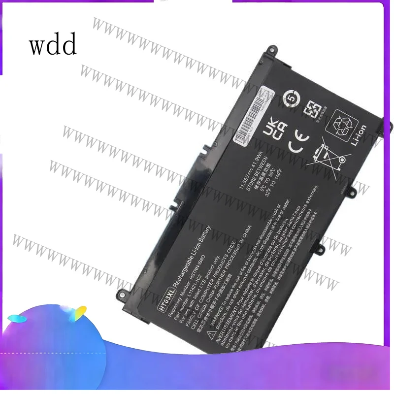 Batería para portátil HT03XL L11119-855 para HP Pavilion 15-DA 15-DB 15-DW 15-CS 15-DY 17-by 17-CA 14-CE 14-CF 14-DF 14-DQ 14-DK Series