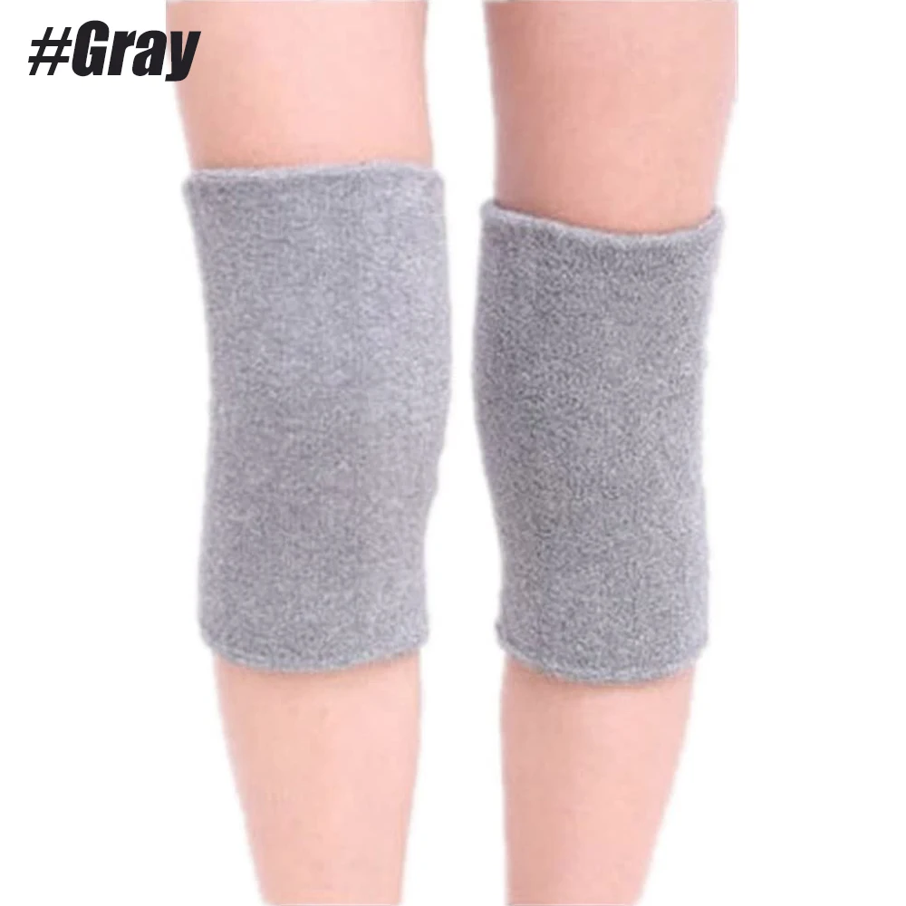 Unisex elastische Handtuch-Knieschoner, Kniebandage für ältere Menschen, Sport, warme Thermo-Kniebandagen zur Linderung von Arthritis, 1 Paar – Detail 9