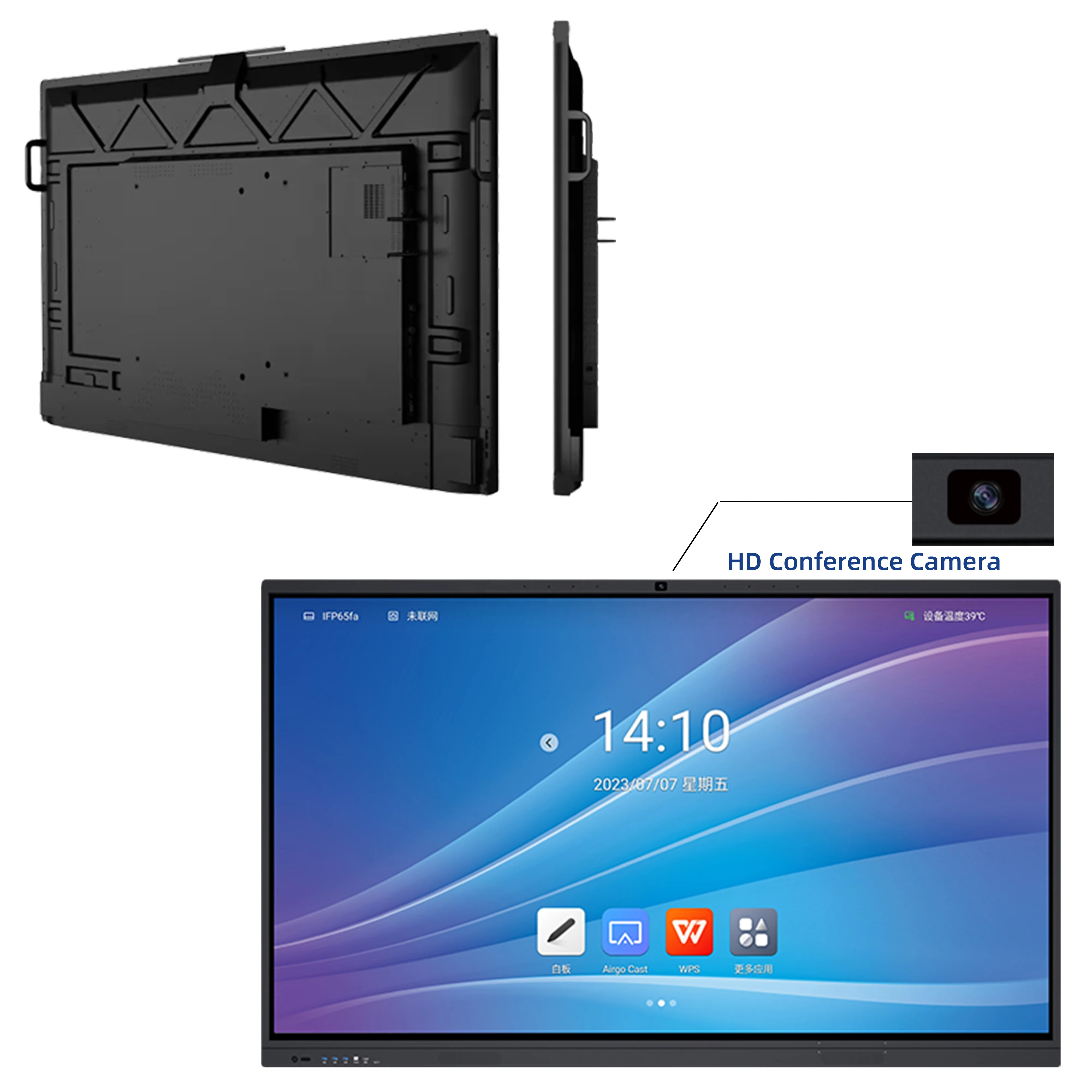 20 touch Android + Windows electronic board digital interactive tablet smart whiteboard