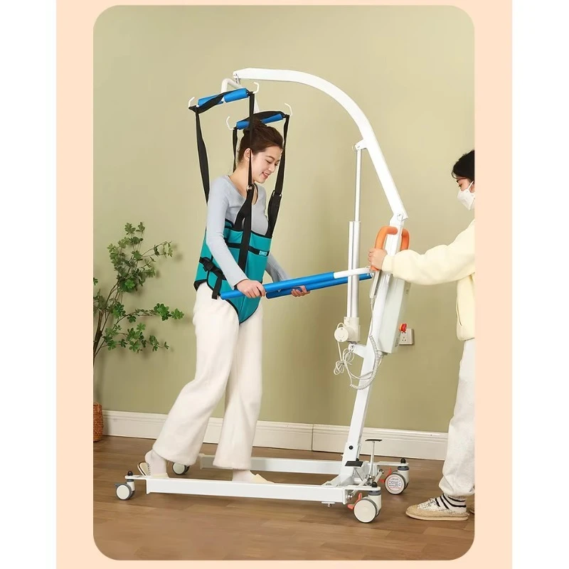 Stand Lift Walker Rollator for Elderly Disabled Patients Nursing Patient Transfer Lift Sling Rehabilitation Therapy
