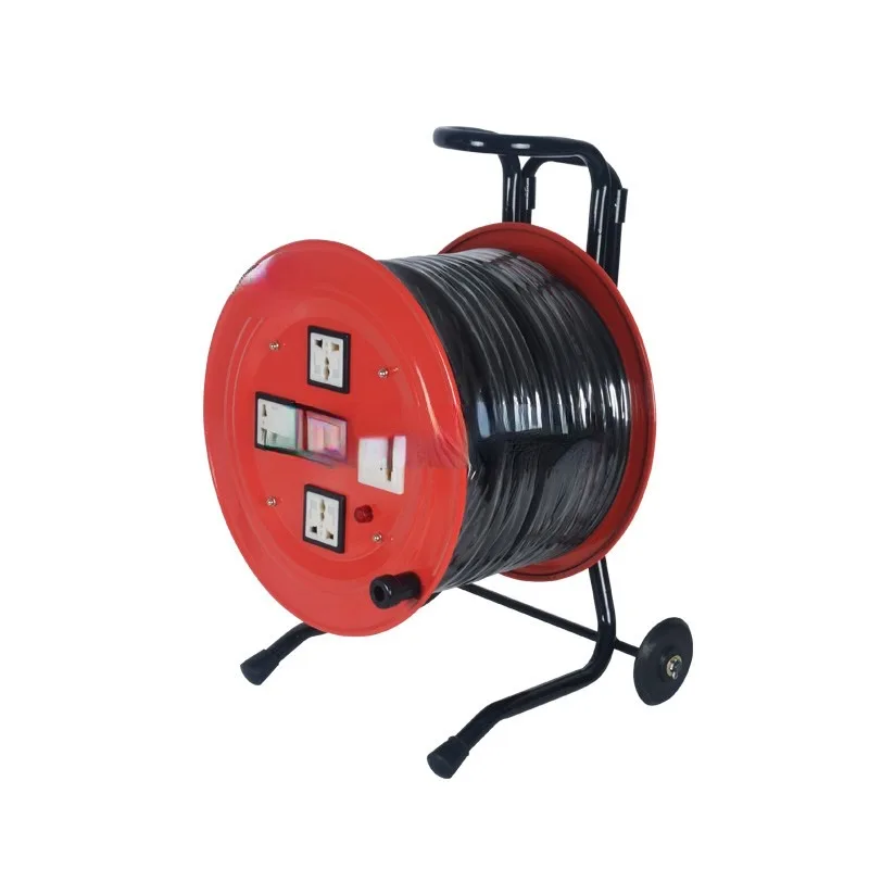 

Cable Drum 3*4 Square 1 3*6 1 * 4m² Mobile Reel Mop Spool Sub-Support Drum Barrel 30 50 100M