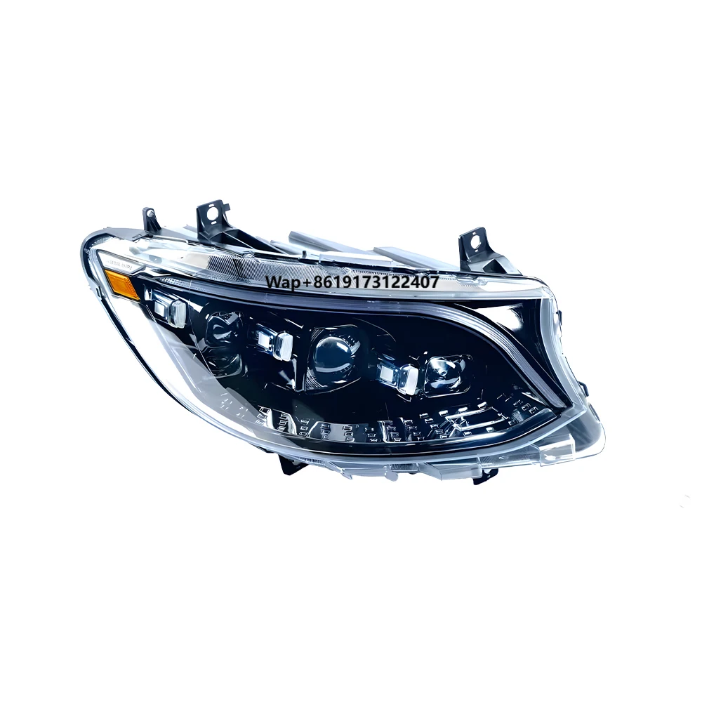 For Sprinter 2018-2023 W907 Car Lamps Assembly Upgrade S-Class Style LED Auto Headlights Projector Lens Tool Accessories