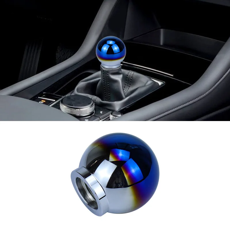 Universal Car Gear Shift Knob Manual Automatic Transmission Aluminum Shifter Stick Lever AT MT