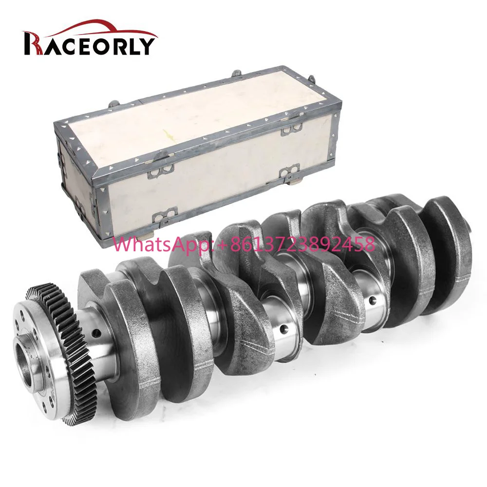RACEORLY 8-Web Crankshaft A6510302401 QT800-3 Nitrided for Mercedes OM651 2.1T Diesel Engine Part