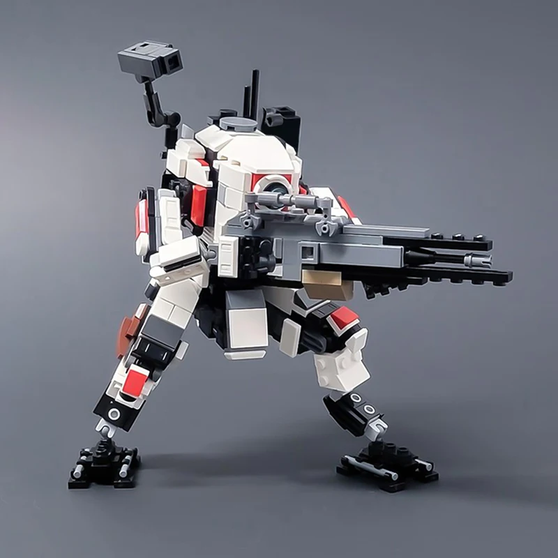 485PCS Mecha Robot Series Titanfalled Tone Titan Building Blocks Assembly MOC-169504 for Family, Friends, Holiday Gifts