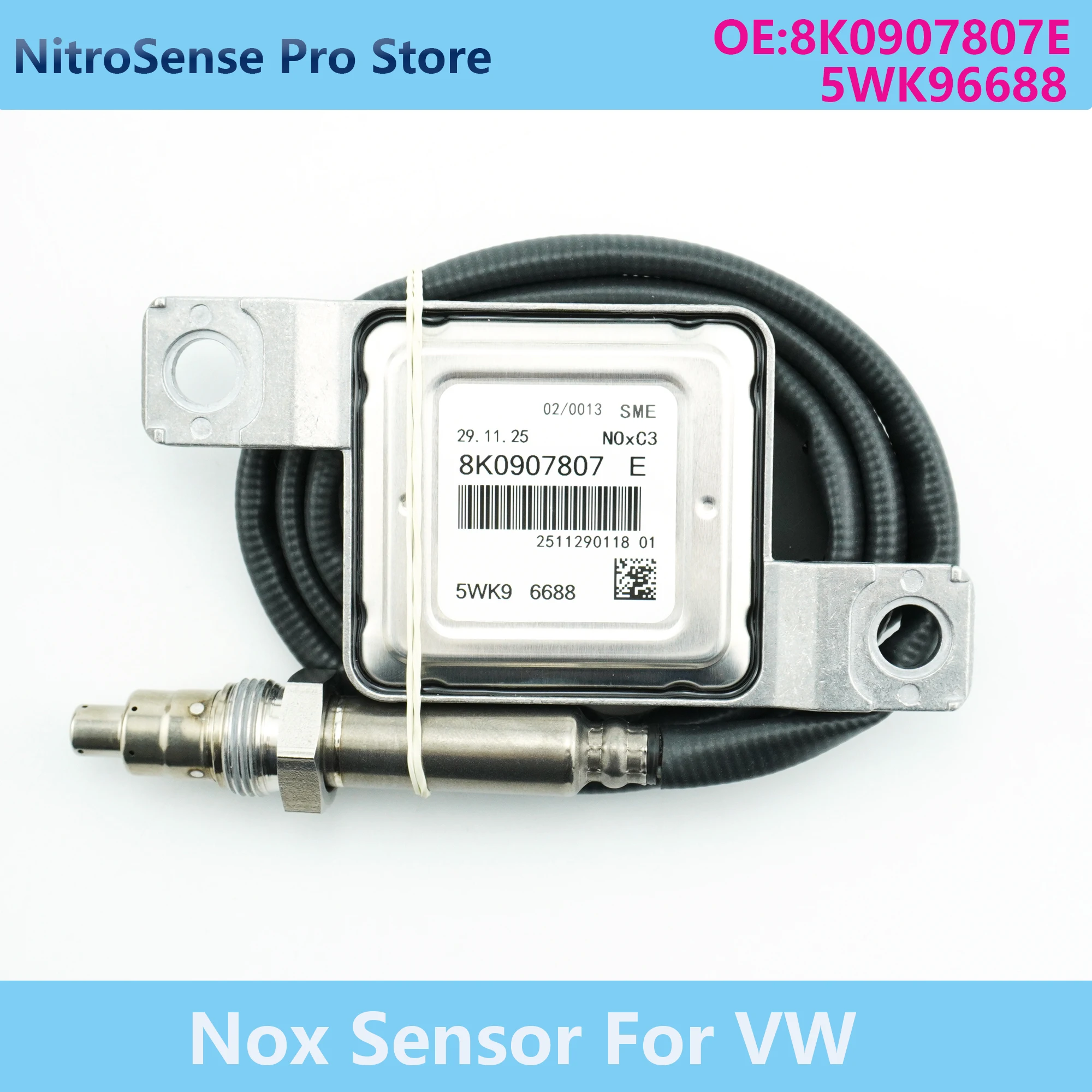 

8K0907807E 5WK96688 NOx Sensor for Audi A4 A5 Sharan Passat 2008-2017 Diesel