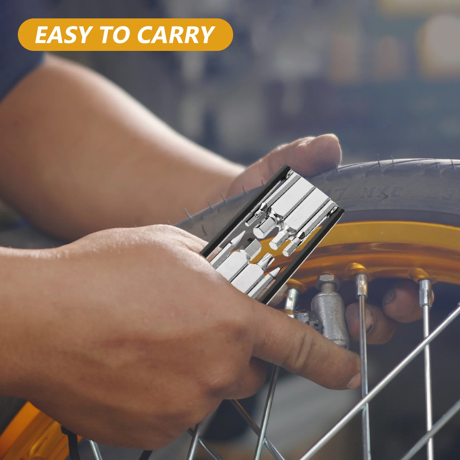 

Cycling Wrench Set Compact Bike Repair Tool Kit Lightweight Hexagonal Screwdrivers Bicycle Maintenance Essential Outdoors