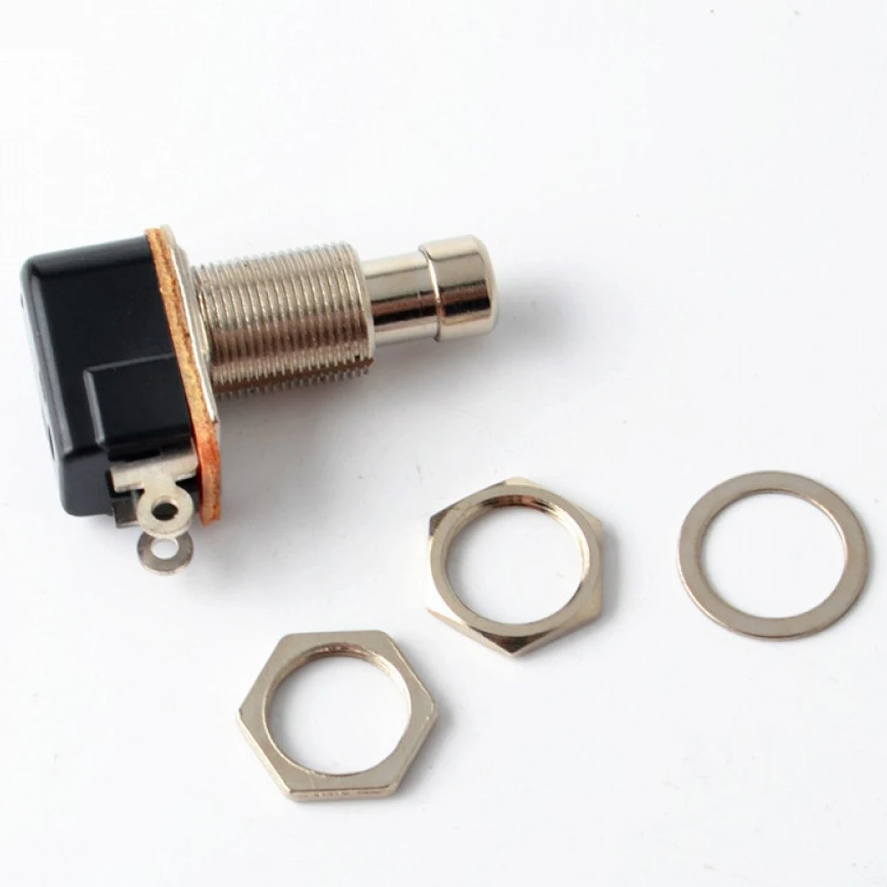 

1PCS BS-24B Foot Switch Push Button Switch 2Pin Button Switch 1 Normally Closed+1 Normally Open Button Switch for Guitar