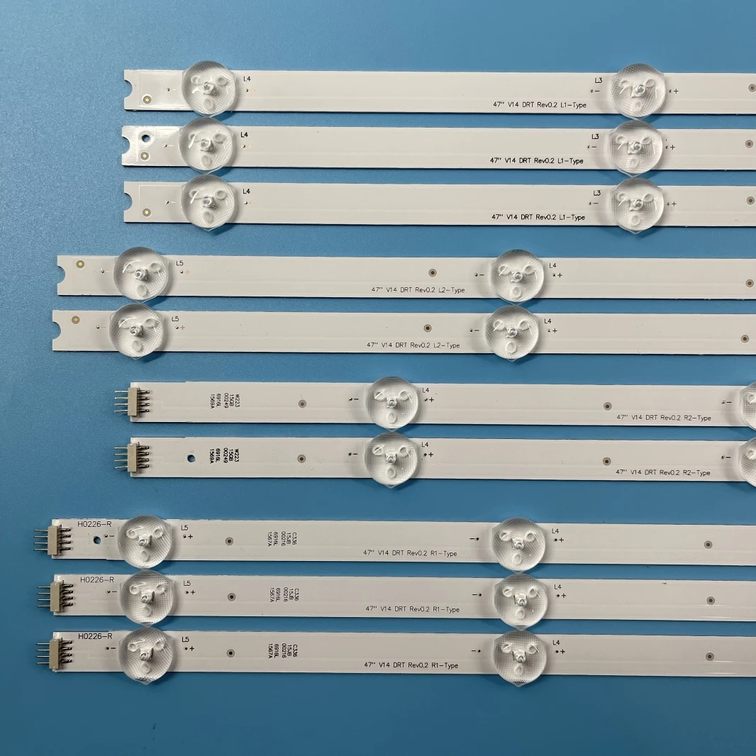 LED Backlight bar strip For Phi lips 47HFL7009D/12 47PFT5609/60 47PFT5209/60 47PFH6309/88 6916L-1567A 6916L-1568A 6916L-1569A