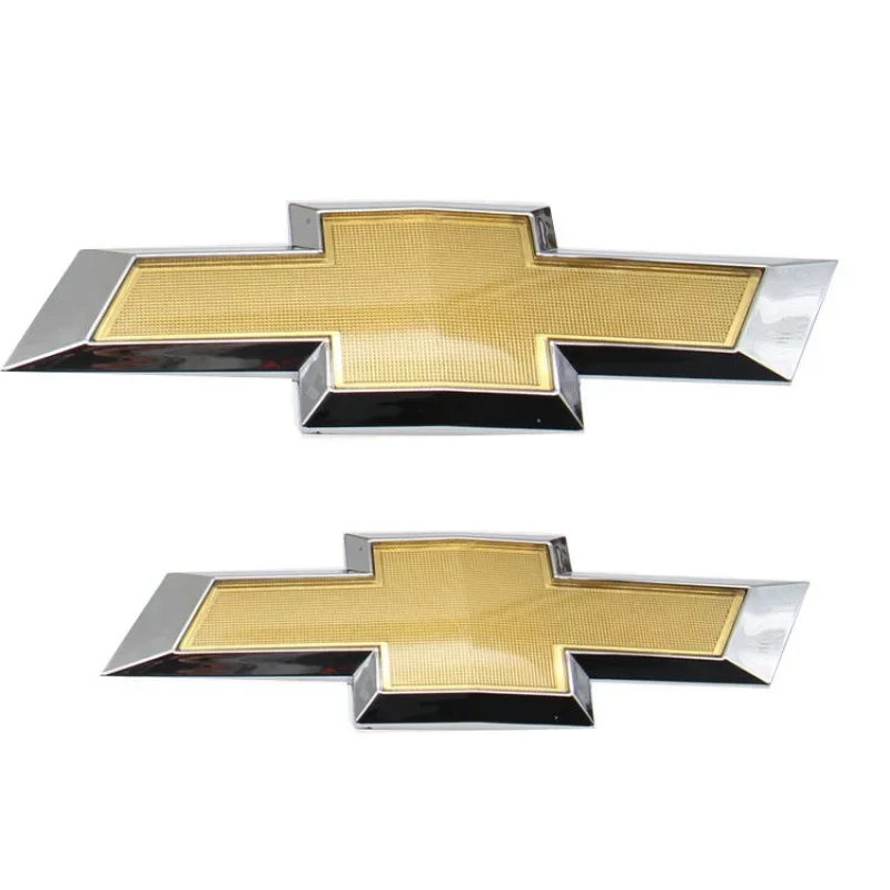 ABS سيارة الجبهة الخلفية شعار ملصق الجذع الأسود شعار لشروليه شارة أبيكا 2003-2011 شرارة أفيو كابتيفا 2008-2010 اكسسوارات