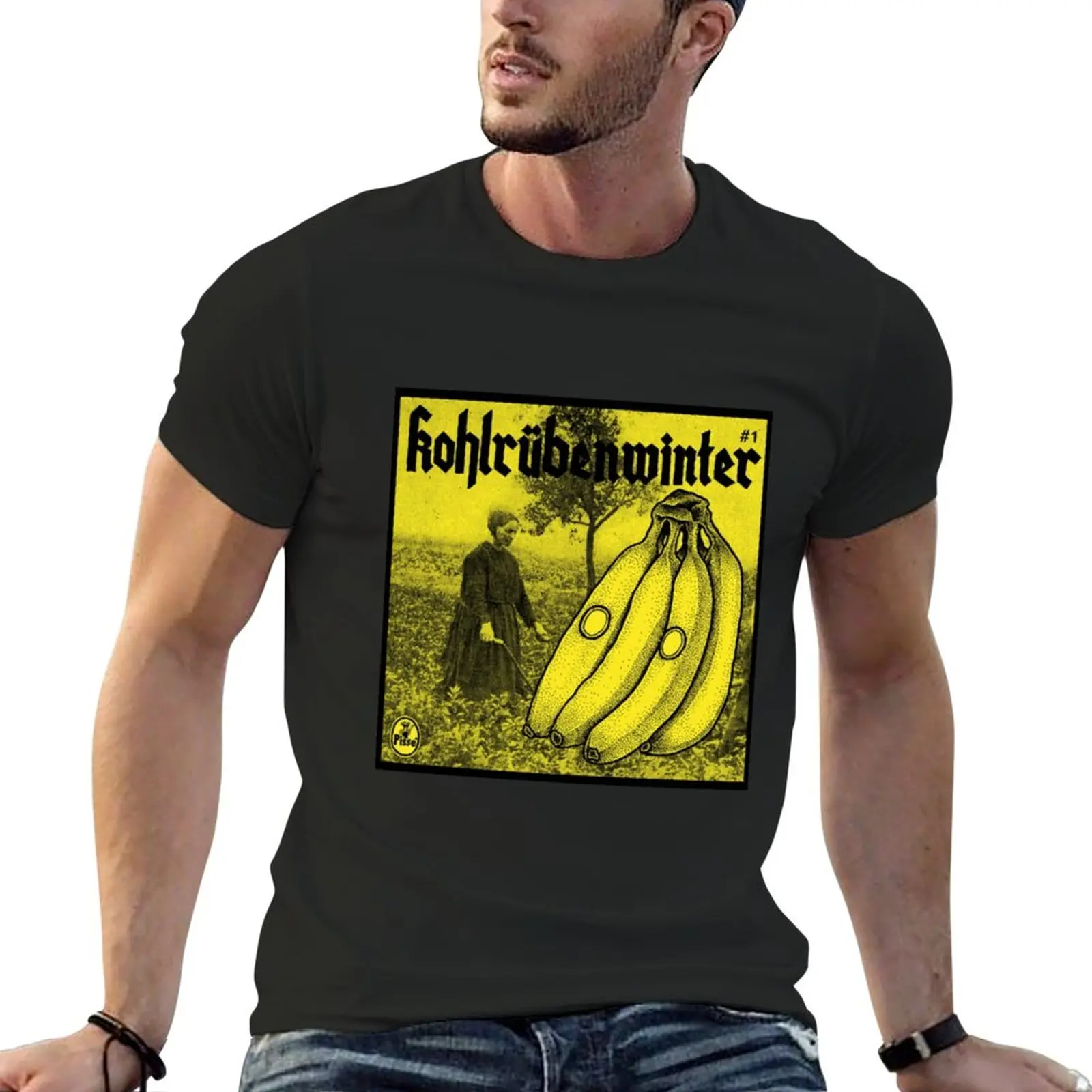 New Pisse Punk Band kohlrübenwinter #1 T-Shirt tees boys animal print shirt T-shirt for a boy heavyweight t shirts men t shirts