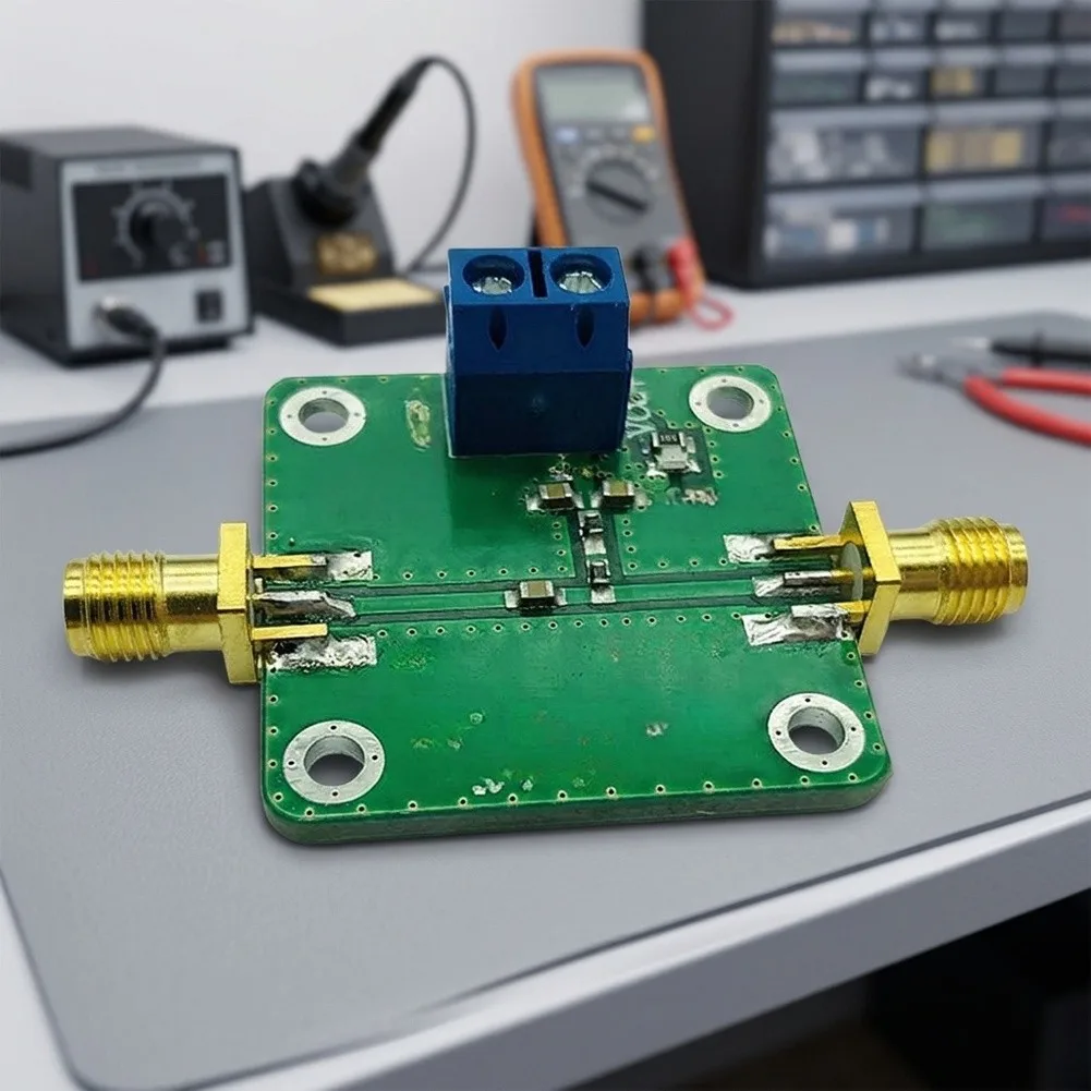 DC Isolated RF Bias Tee 10MHz to 6GHz for For HAM Radio Enthusiasts Supporting Power Injection Without RF Signal Degradation