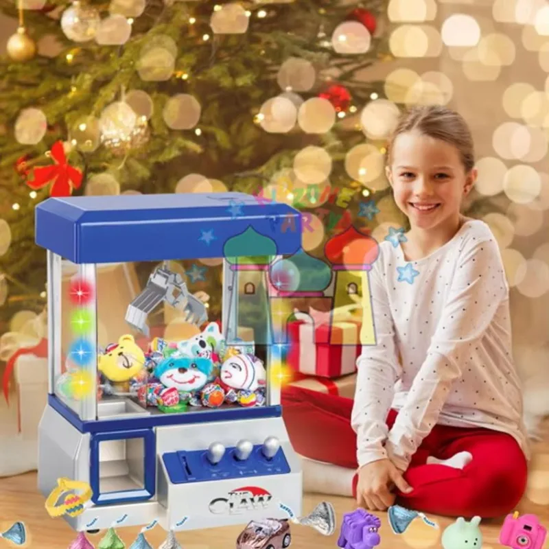 STLF التجارية الإلكترونية الصغيرة ممر لعبة مخلب آلة 1 سنة الضمان مفتاح ماستر بيع موزع للأطفال لعبة الحلوى Gra #5