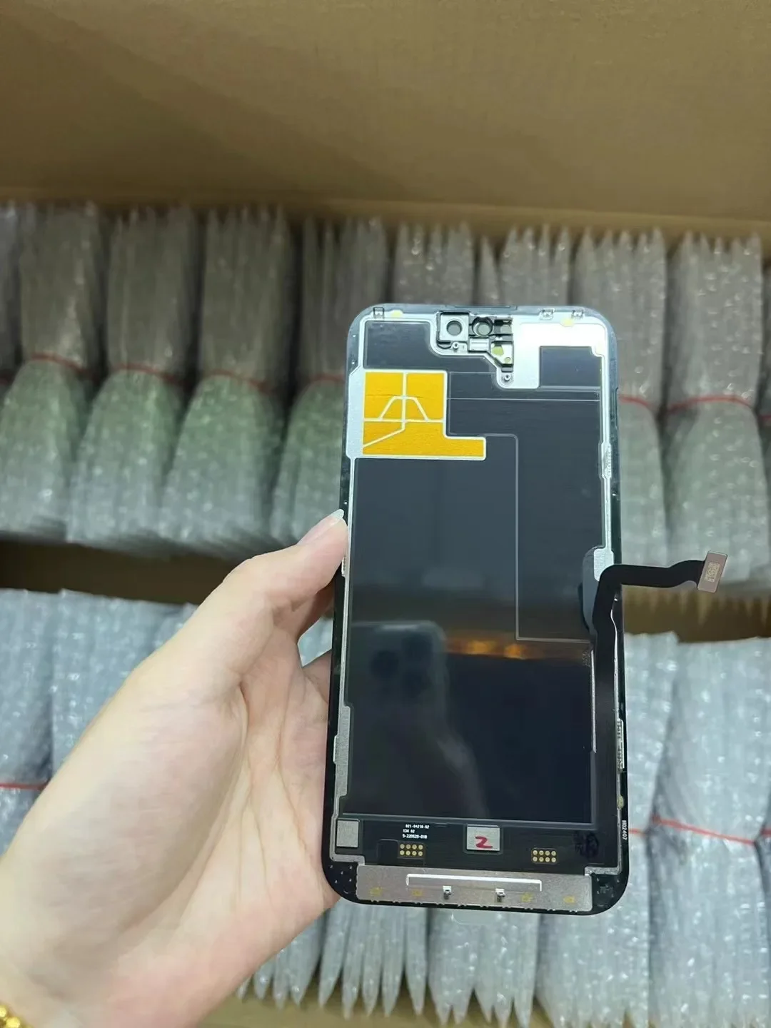 FOG soft OLED Can transplant screen IC touch digitizer assembly iPhone 14 15ProMAX LCD Monitor solve screen pop-up problem