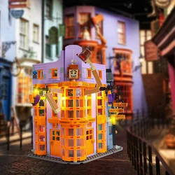 EASYLITE Led Light Kit For 76422 Diagon Alley Weasleys' Wizard Wheezes DIY Toys Set Only Lighting Kit